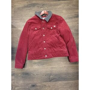 KIMES RANCH WOMEN'S WINSLOW SHERPA JACKET RUST CORD Size Medium